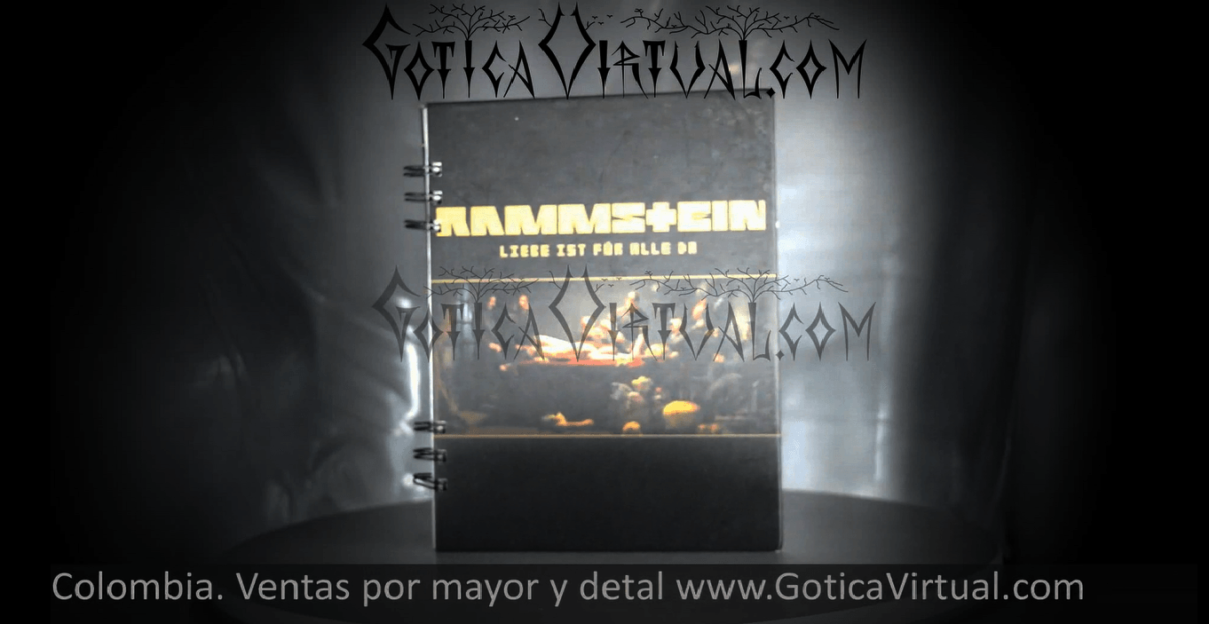cuaderno rammstein rock metal industrial bogota cali popayan ipiales neiva bucaramanga pasto colombia